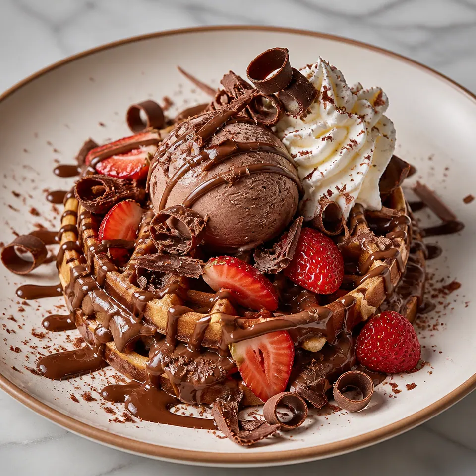 Naughty Nutella, Waffles in Fallowfield at Crema Dolce