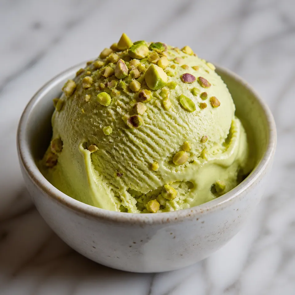 Pistachio Gelato, Ice Cream in Fallowfield at Crema Dolce