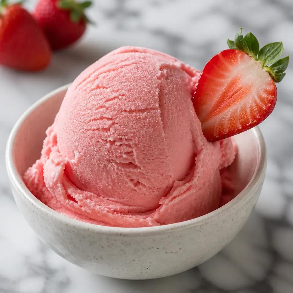 Strawberry Gelato Ice Cream, Ice Cream in Fallowfield at Crema Dolce